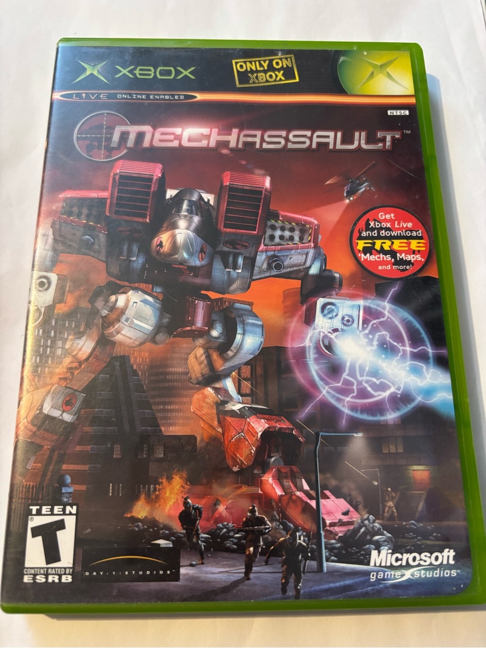 Xbox MechAssault CIB